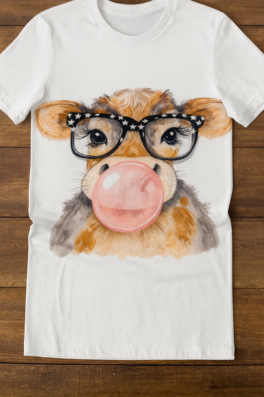Blowing Bubble Cow