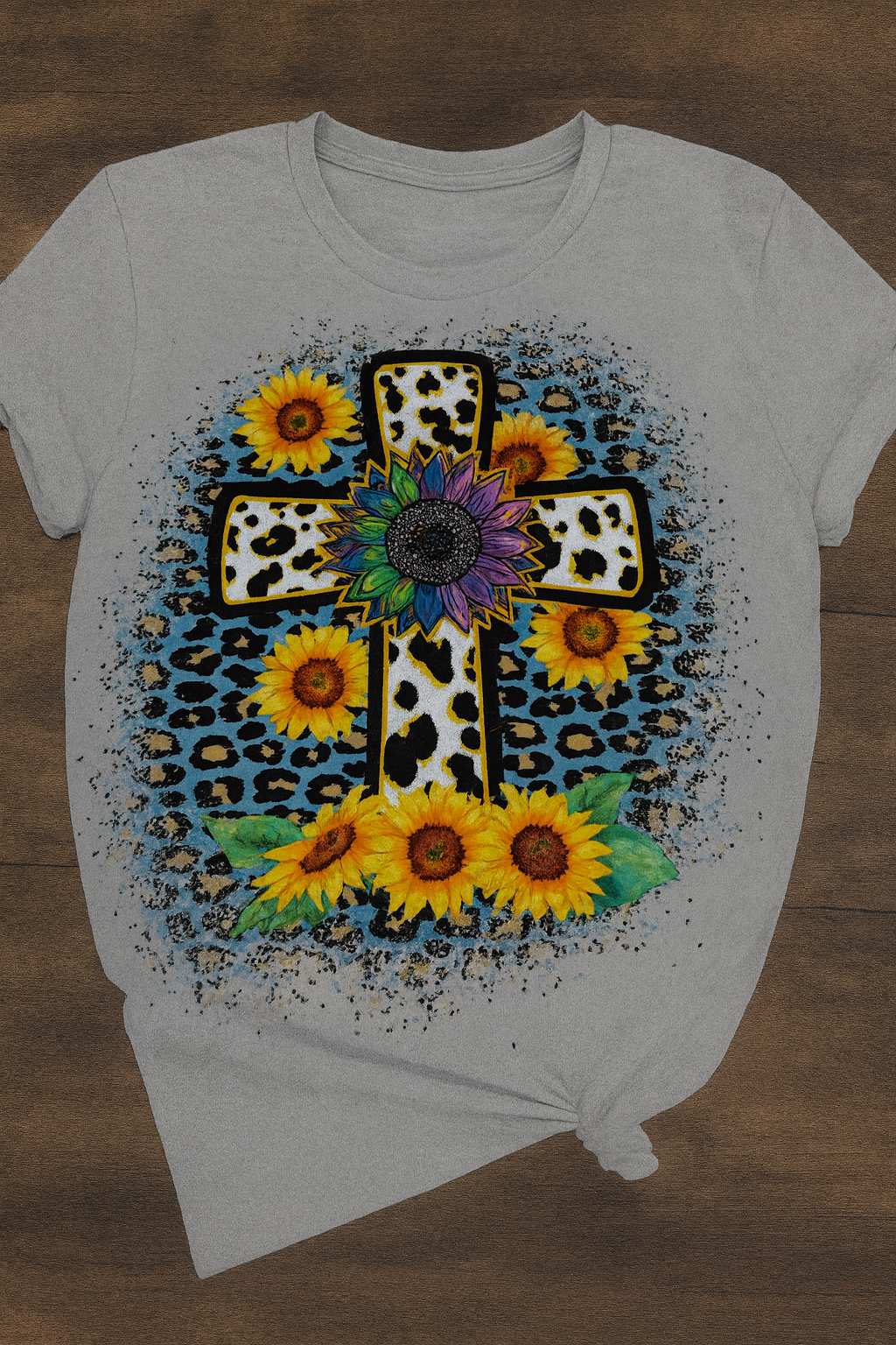 Sunflower Cross