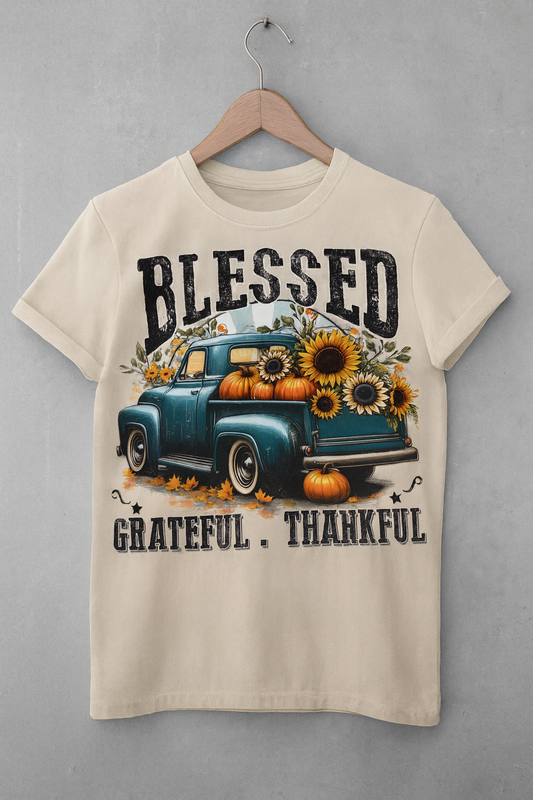 Blessed Thankful Grateful
